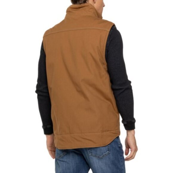 NWT$200 Carhartt Fire-Resistant Quick Duck® Insulated Vest Brown 103387 XL TALL - Picture 4 of 10